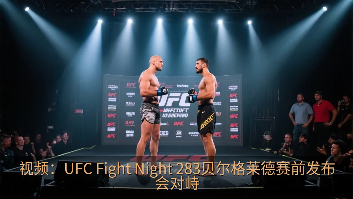 视频：UFC Fight Night 283贝尔格莱德赛前发布会对峙