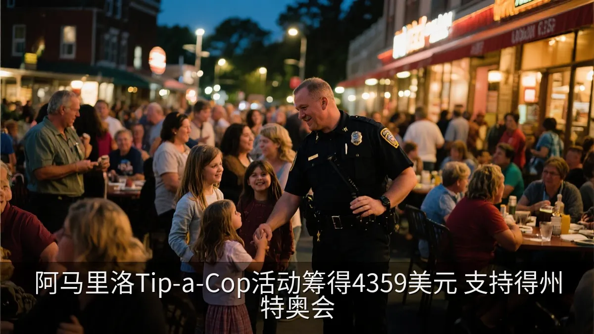 阿马里洛Tip-a-Cop活动筹得4359美元 支持得州特奥会
